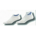 Customized Flat Knit Lightweight Anklet Heel & Toe Sock (7-11 Medium)